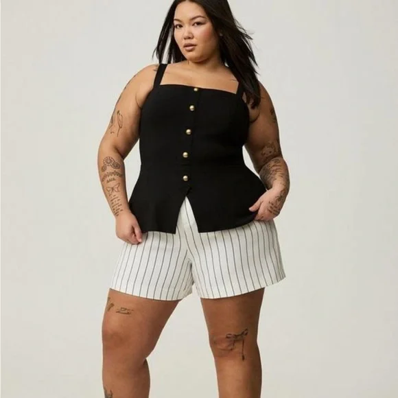 NWT Torrid sleeveless peplum bustier top size 2 2x 18 20 - Picture 4 of 8